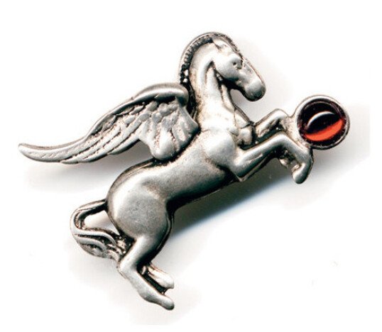 Pandantiv Pegasus, talisman pentru inspiratie, 3.7 cm